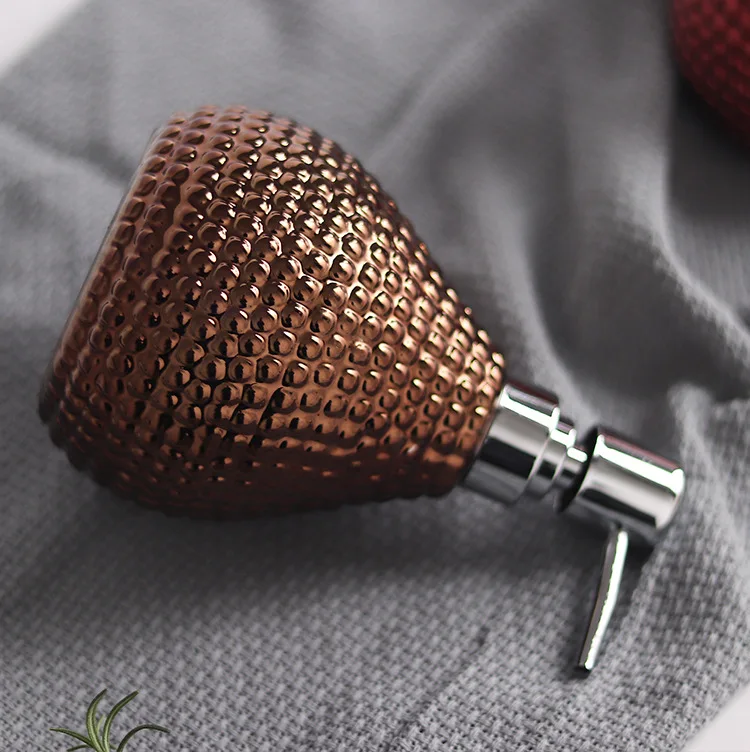 

Ceramic Soap Dispenser Bottle Hand Sanitizer Shampoo Bottles Pressing Body Washing Lotion Bottle Toilet Shower Gel Bottle