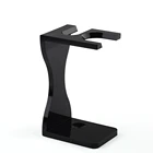 Подставка для кистей для бритья Мужская, подставка для бритвы для поддержания традиционного влажного бритья, Черная