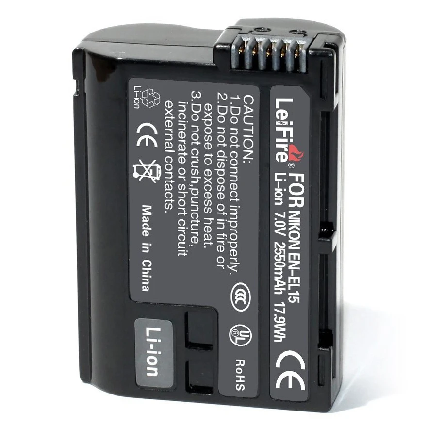 3 шт. EN-EL15 EL15 EN-EL15a ENEL15a RU EL15a Батарея + USB Dual Зарядное устройство для Nikon D850 D810 D810A D750 D500