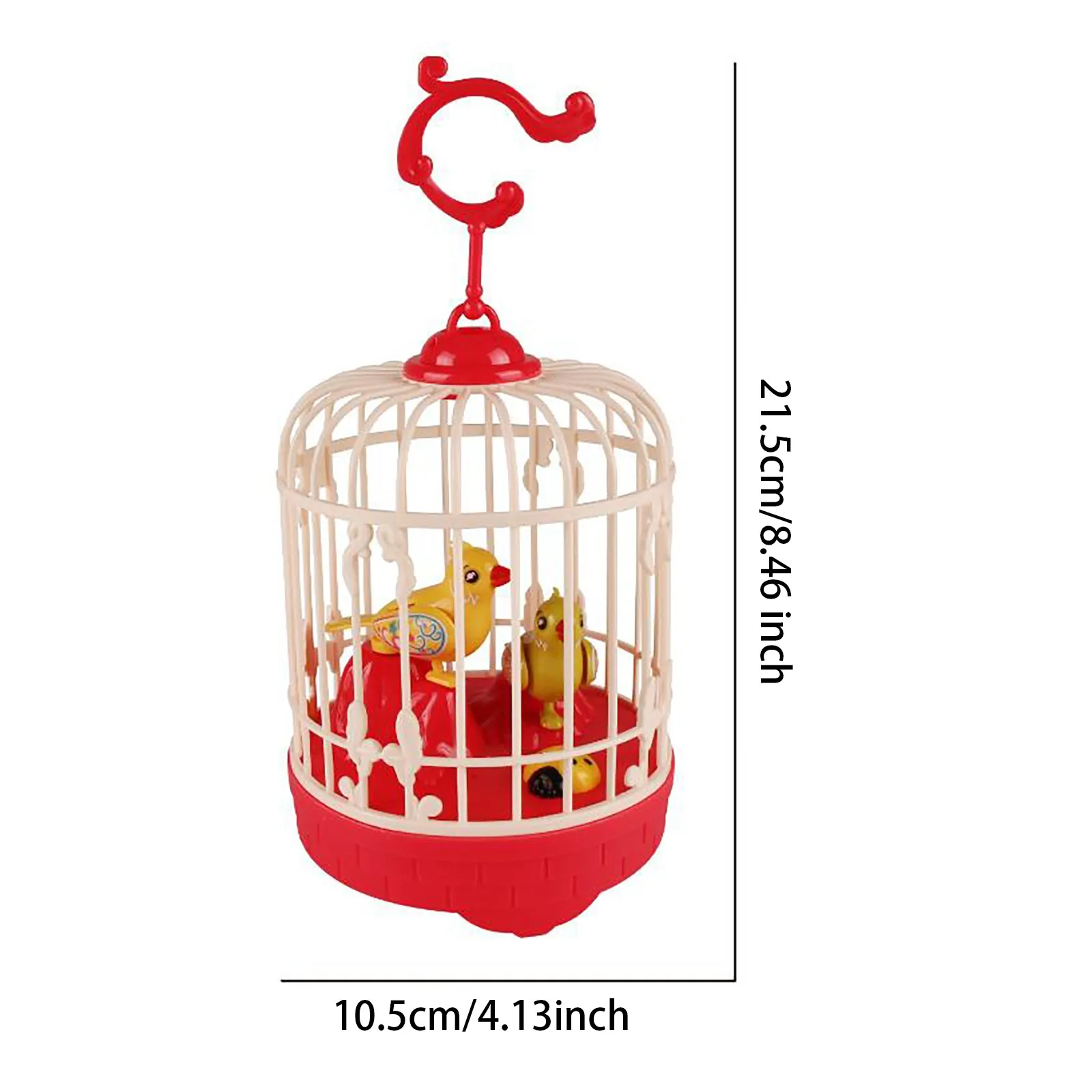 

Birdcage Toy Singing Chirping Bird In A Cage For Children Electronic Interactive Talking Toys Pets Cute Simulation Birthday Gift