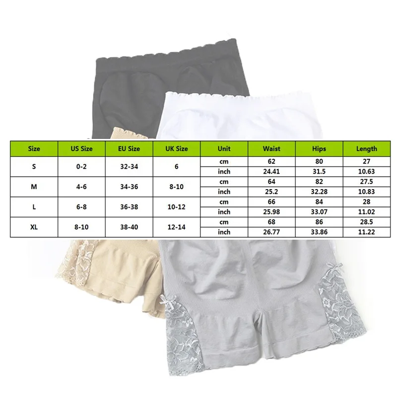 

2020 New Women Sexy Lace Tummy Control Panties Sports Leggings Fitness Shapewear Leggings Gym Workout Running Wear Casual