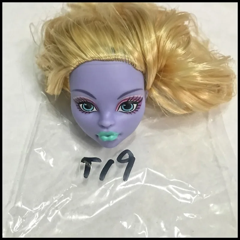 T19 1 шт. Новая игрушка! Высокое качество модные куклы для девочек голова diy куклы Коллекция игрушек подарки - Цвет: T19