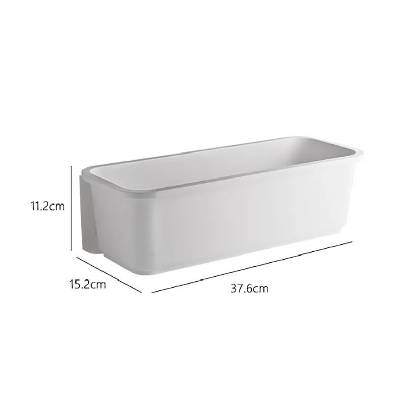 

Wall Mounted Kitchen Storage Basket Push-pull Plastic Seasoning Rack Closet Organizer Home Finishing Container Accessrioes