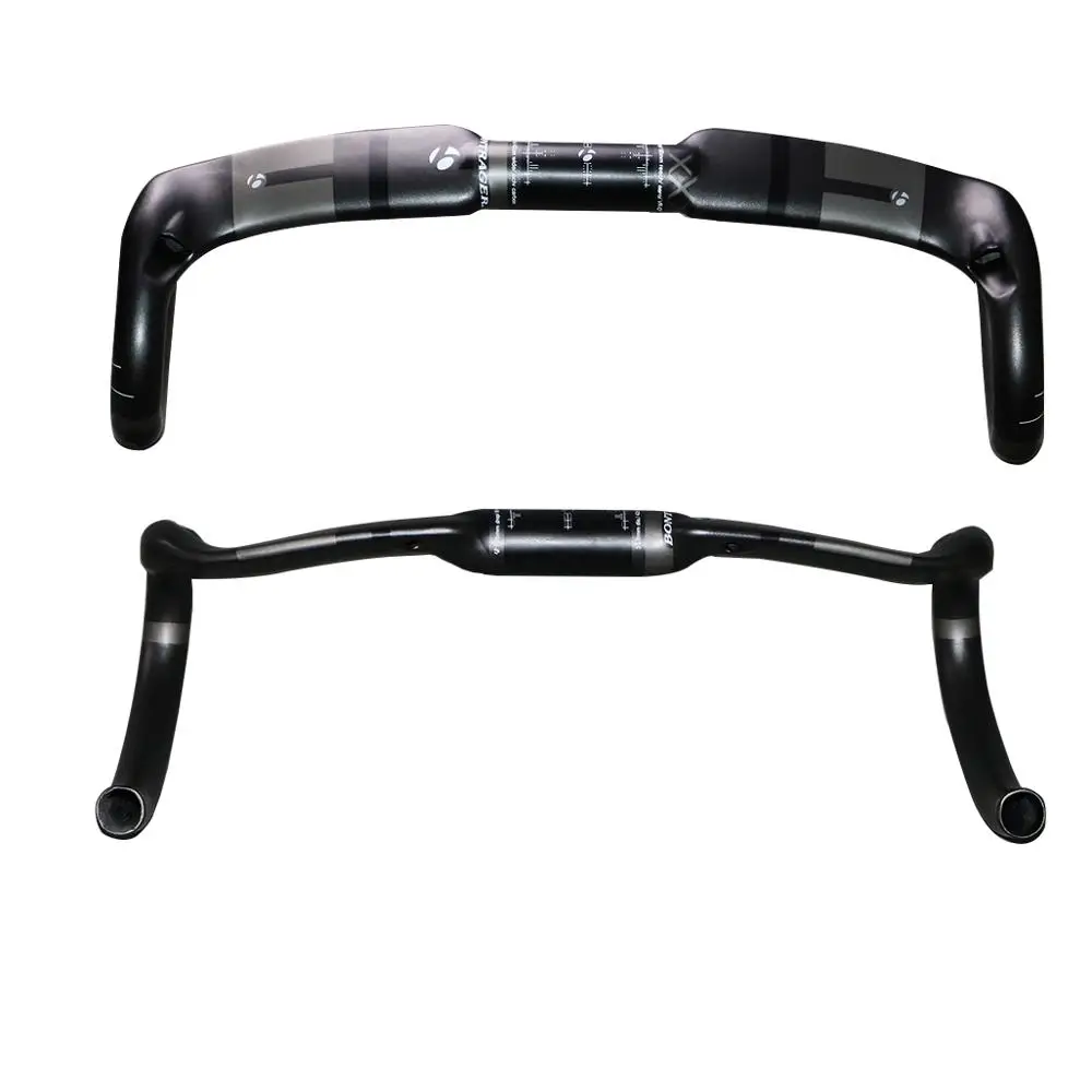 Руль велосипеда из углеродного волокна Az 2020 сокращающий сопротивление изогнутый