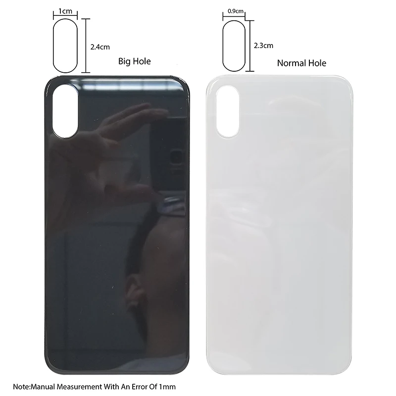 10 шт. с большими отверстиями кулоны А-Крышка для аккумуляторной батареи задняя