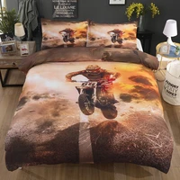 3d print motorcycle comforter bedding set queen twin single duvet cover set pillowcase home textile luxury bedclothes cool bed