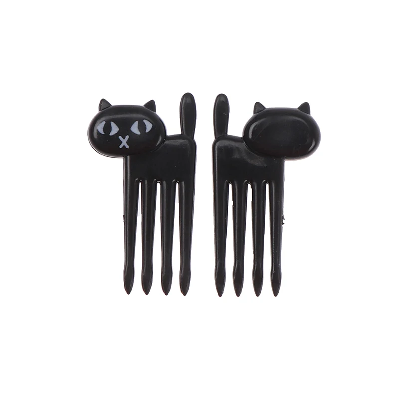 

6/10Pcs/Pack Sea Animal Farm Fruit Fork Mini Cartoon Children Snack Cake Dessert Pick Toothpick Bento Lunches Party Decoration