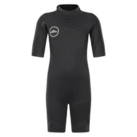 kids 2mm short sleeve scuba neoprene anti uv thermal anti jellyfish diving suit children snokeling nylon swim jumpsuit wetsuits