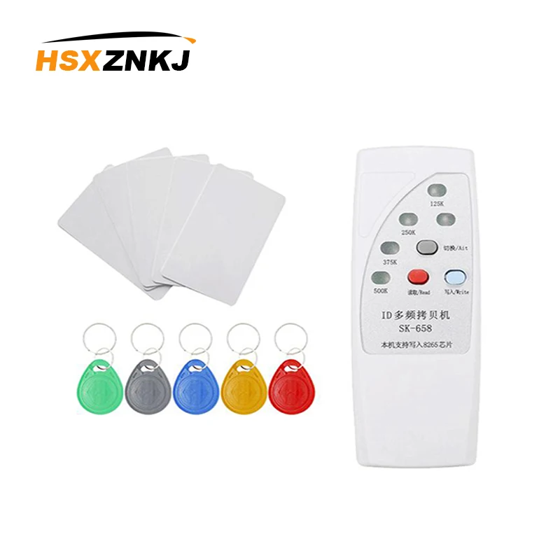 Портативный Rfid считыватель карт ручной писатель 13 шт. 125 кГц кард ридер Копир