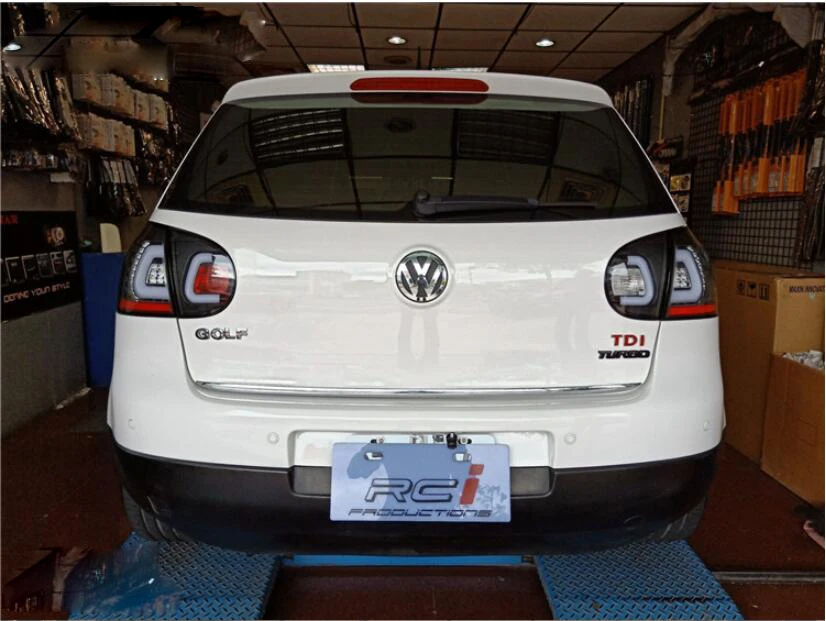 2003~ 2008 год задний фонарь для Golf5 задний фонарь для гольфа 5 автомобильные аксессуары светодиодный DRL Taillamp для Golf5 противотуманные фары