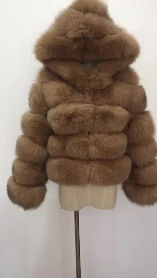 

Autumn and winter new style fox fur coat Woman fox fur with diamond coat Fox fur coat