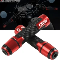 motorcycle hand grips 78 22mm cnc aluminum rubber gel handle grip for honda cb650f cb 650 f cb 650f 2014 2016 cb650r cb 650r