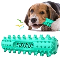 dog toothbrush toys chew cleaning teeth safe elasticity soft tpr puppy dental care extra tough pet cleaning toy supplies
