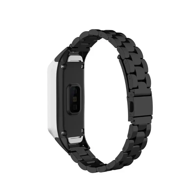 Ремешок для часов из нержавеющей стали Quick Release ремешок для samsung Galaxy Fit SM-R370 часы