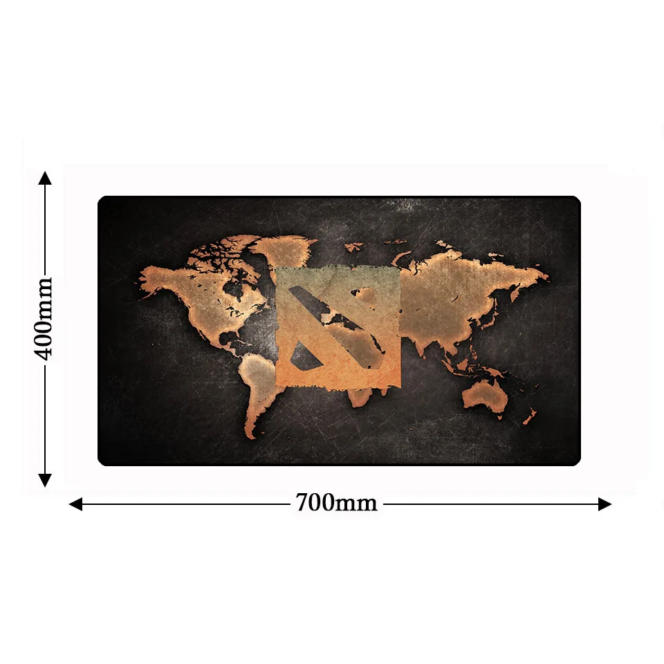 Коврик для мыши большой Lockedge 700*400 мм XL Dota2 игровая игра геймер Клавиатура ноутбука