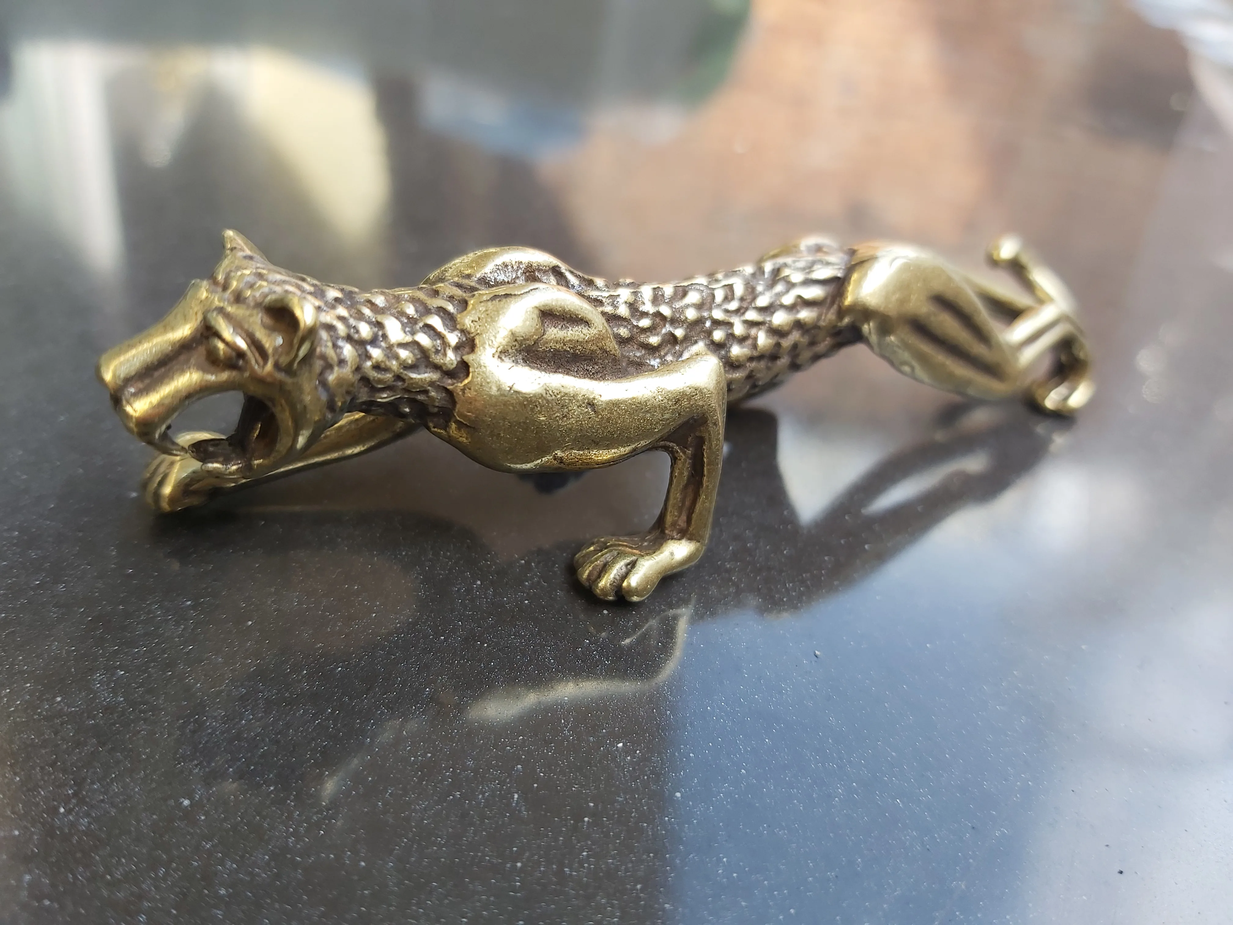 Античная статуя из чистой латуни медное украшение статуэтка религиозного