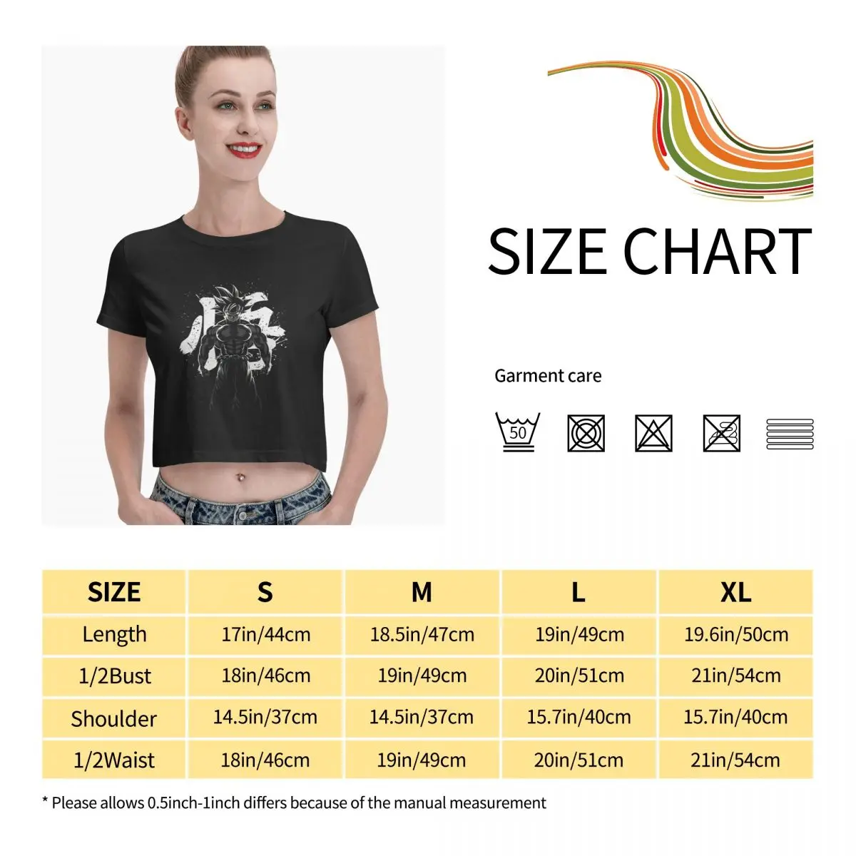 

Anime Fans Son Goku 4 womens T Shirt Micro play Short sleeveRound neck T-shirt