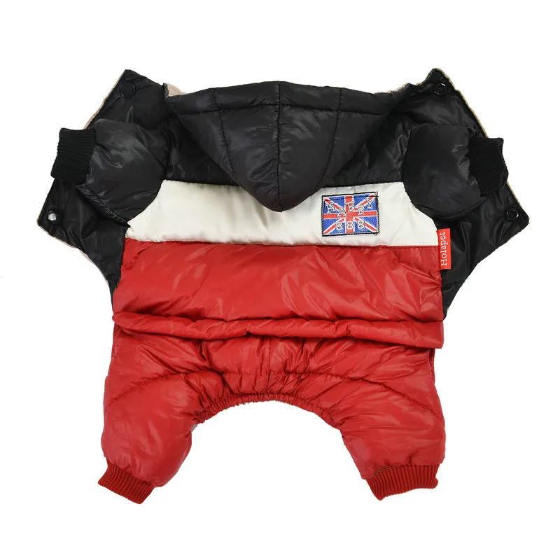 Winter Dog Clothes Thicken Warm Coat Jacket For Small Dogs Waterproof Chihuahua Yorkie Clothing Overalls Pet Jumpsuits Hoodies