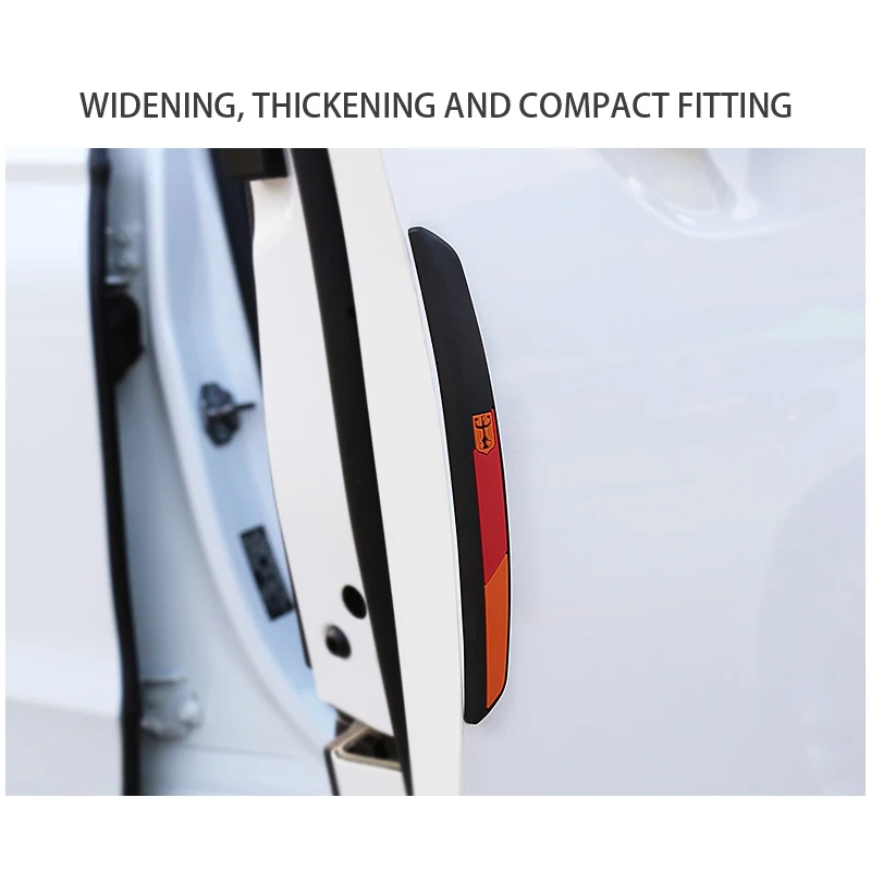 Универсальная резиновая защитная полоса на края двери автомобиля Защитная