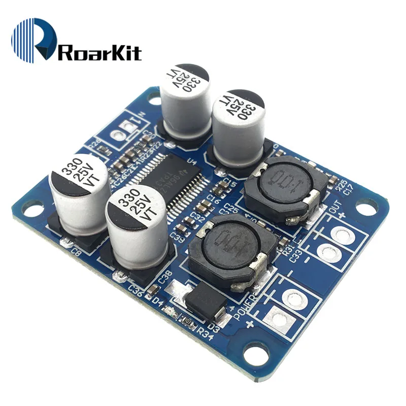 TPA3118 PBTL моно плата цифрового усилителя 1X60W 12В 24В модуль мощности|digital amplifier board|power