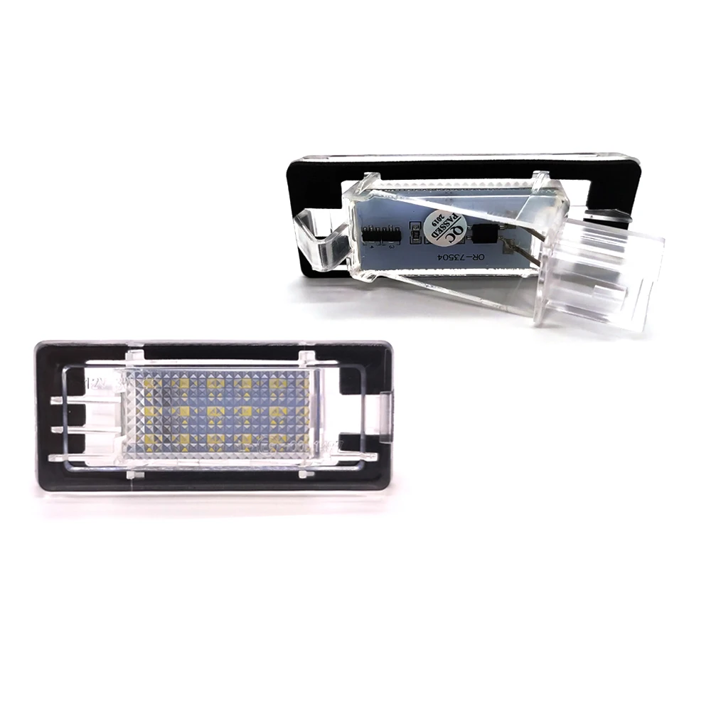 2 шт. для Renault Espace Scenic Laguna Fluence Captur Modus For Dacia Duster Lodgy Logan белая Светодиодный
