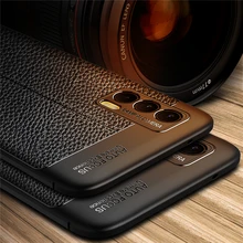 For OPPO Realme V15 Case Luxury Leather Soft Silicone Case For OPPO Realme V15 Cover For Realme V15 Case