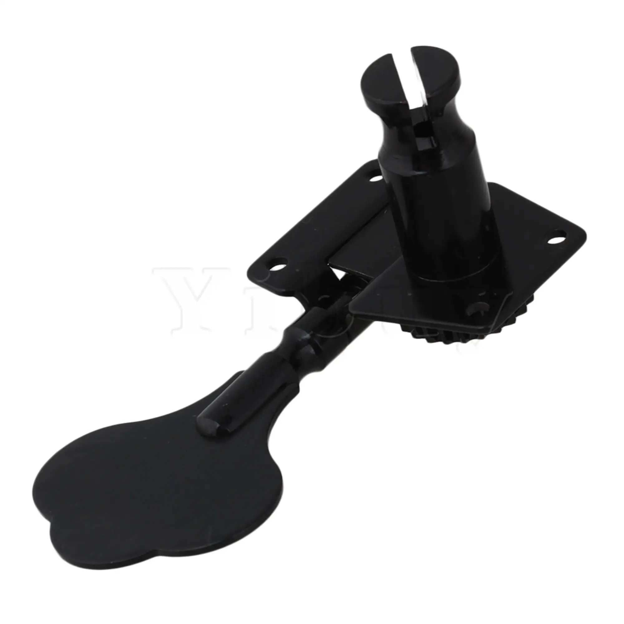 Винтажная открытая головка для бас-гитары Yibuy черная никелевая 4 головки