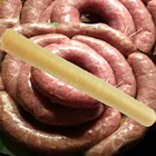 Съедобная оболочка для колбасных изделий, 14 м * 40 мм, оболочки для колбасной машины, для приготовления хот-догов, гамбургеров, приспособления для приготовления пищи, упаковки колбасы