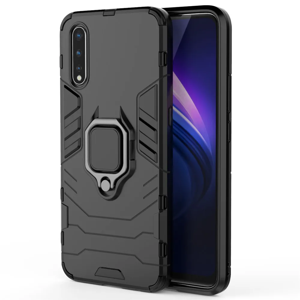 ДЛЯ vivo S1 V1907 чехол 6 38 дюймов роскошный кольцо накладка повышенной прочности с