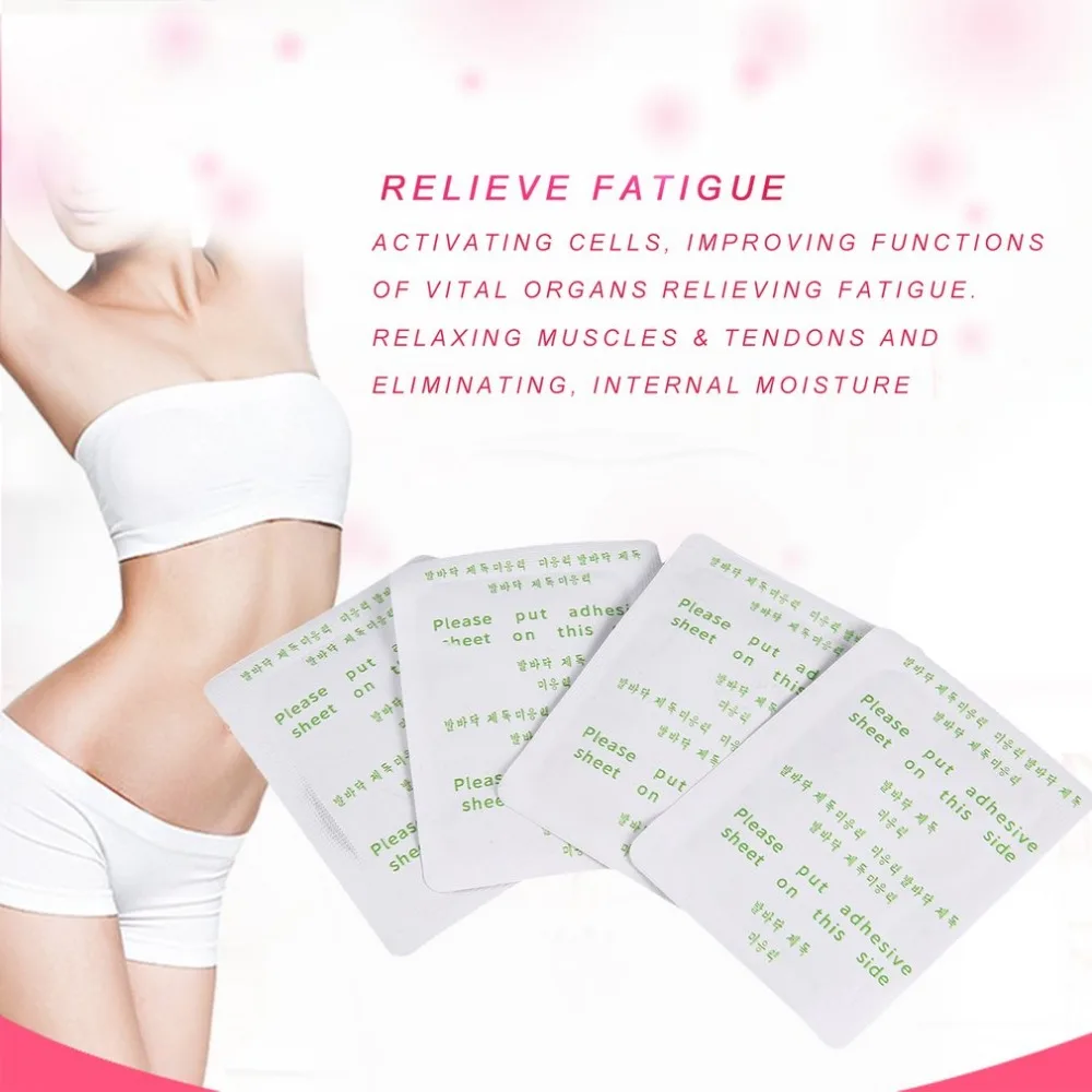 10 шт./лот детоксикационные подушечки для ног пластырь детоксикации токсинов с