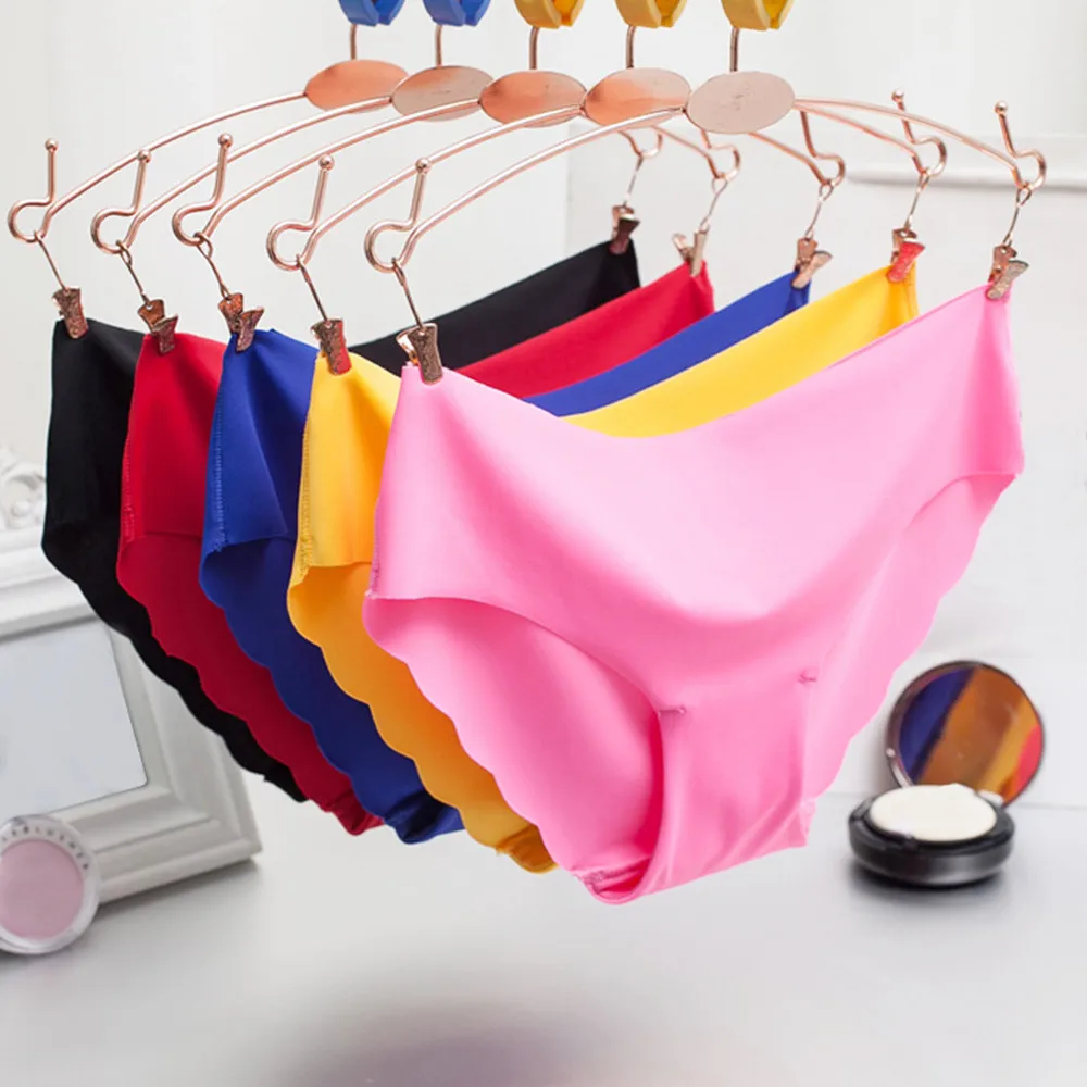 S-2XL дамские сапоги до середины талии пикантные Для женщин Ice Silk трусы с эффектом