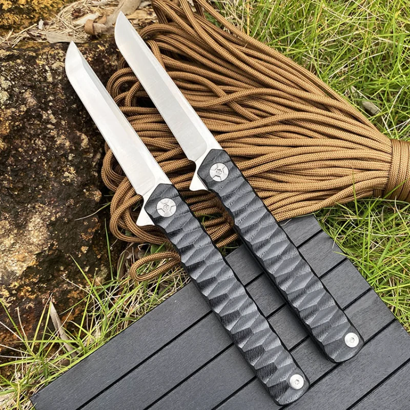 

Steel Folding Knife Stainless Steel S35VN Fruit Knife Portable Outdoor Camping Folding Knife Multifunctional Army Knife cooking