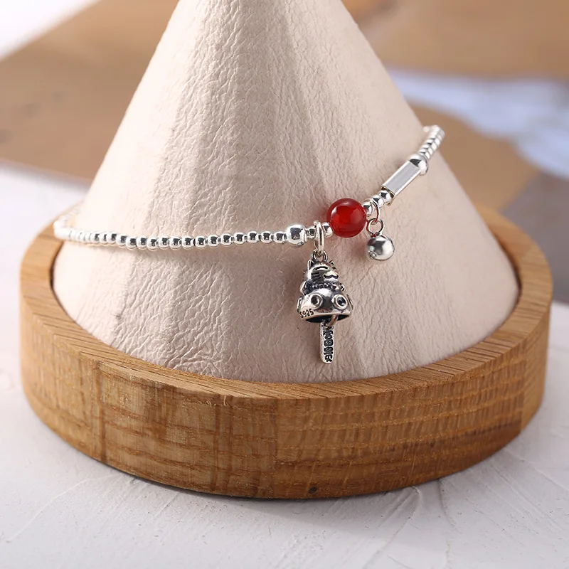 Винтажный Браслет Kinel на ногу ювелирные изделия ручной работы кошка удачи из