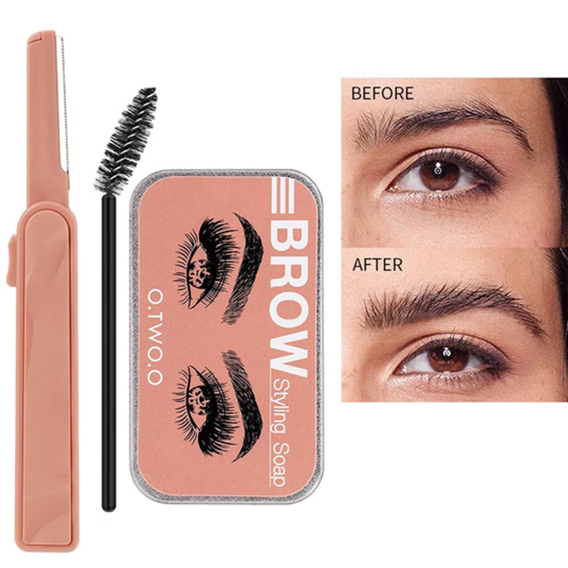Гель для укладки бровей водостойкие долговечные 3D пернатые дикие крем скребок