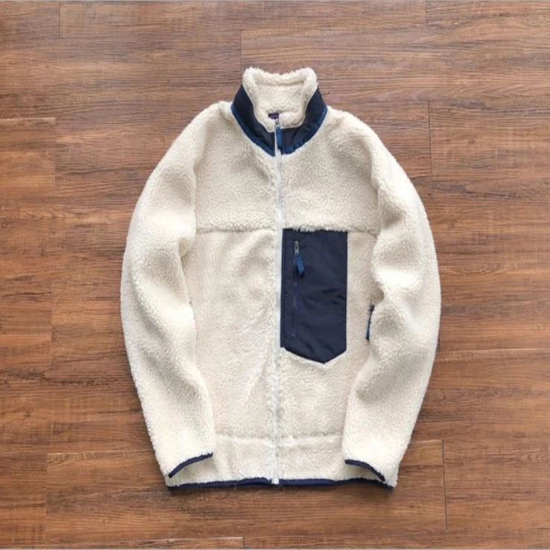 Осенне-зимняя флисовая куртка для мужчин и женщин уличное теплое пальто из