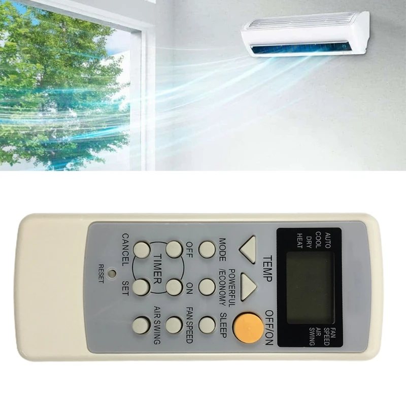 

Remote Control for A75C2043 A75C2160 A75C2046 2047 Universal Low Power Consumption Air Condition H9EB