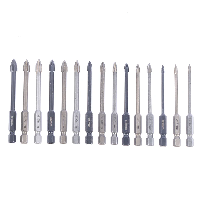 

5 шт., биты для открывания отверстий в стене, 3/4/5/6/8/12 мм