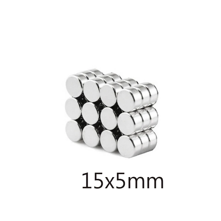 

5/10/15pcs Super Powerful Strong Magnetic disc Magnets 15mmx5mm Permanent Neodymium Magnets 15x5mm Round Magnet 15*5 mm
