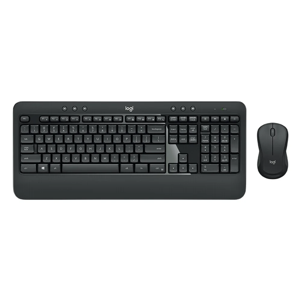 Logitech MK540 Wireless USB Keyboard Mouse Combos Set For PC Laptop Desktop No Retail Box Black Keyboard