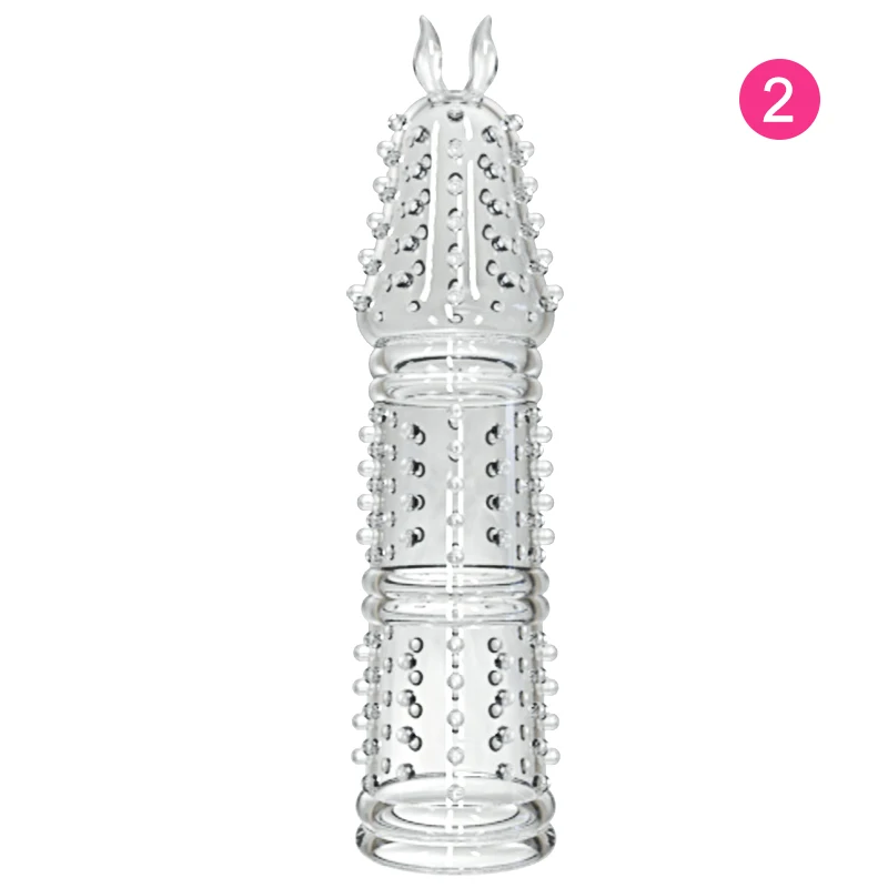 1 шт мужские Пенис экстендер расширитель презерватива рукава Стиль многоразовый