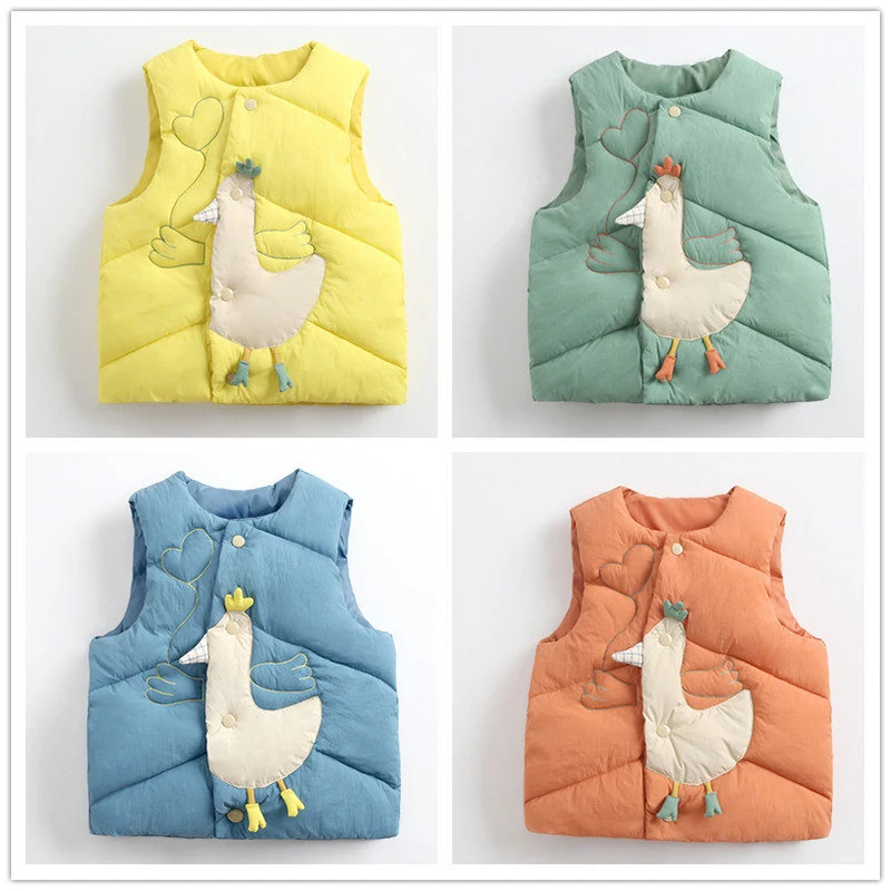 

2-6Y Casual Girls and Boy Children's Coat Autumn Winter Jacket Cartoon Baby Parkas Children Clothing Boy Winter Jacket Girl Coat