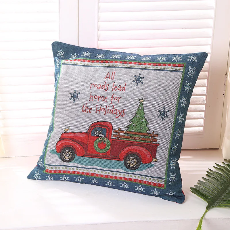 

Christmas Cushion Can Be Sample Made Household Pillow Pillow Manufacturer