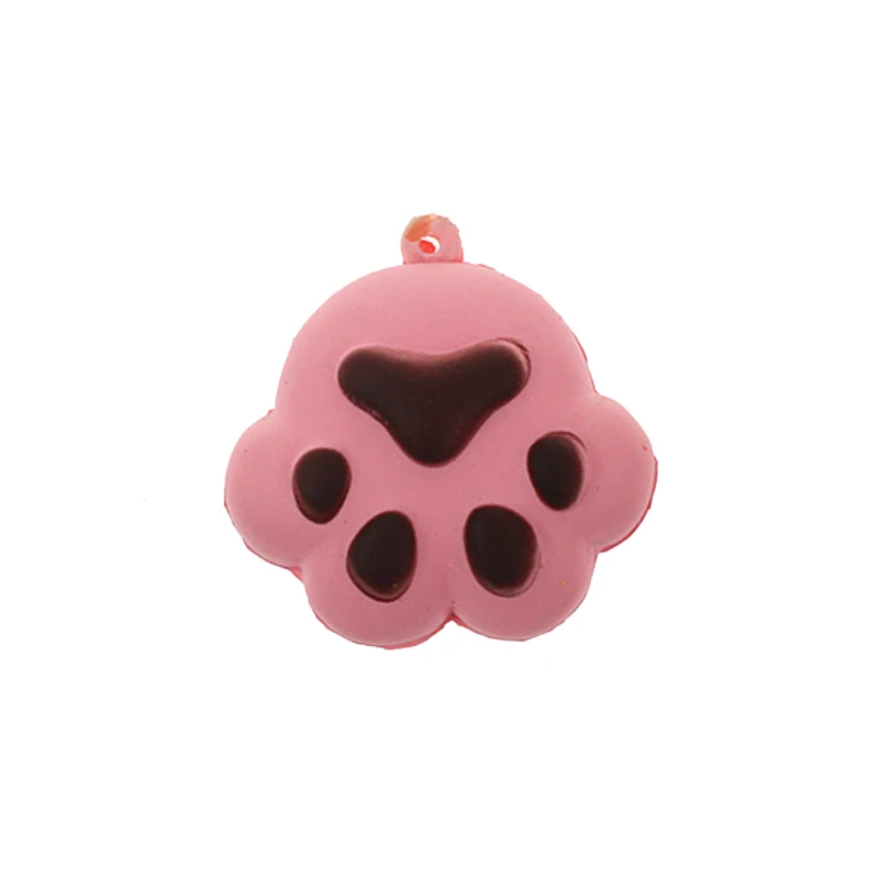 Correas de tel&eacute;fono para aliviar el estr&eacute;s, Mini bola antiestr&eacute;s de gato/garra bonita, broma, juguetes blandos para apretar, novedad de 2020-2