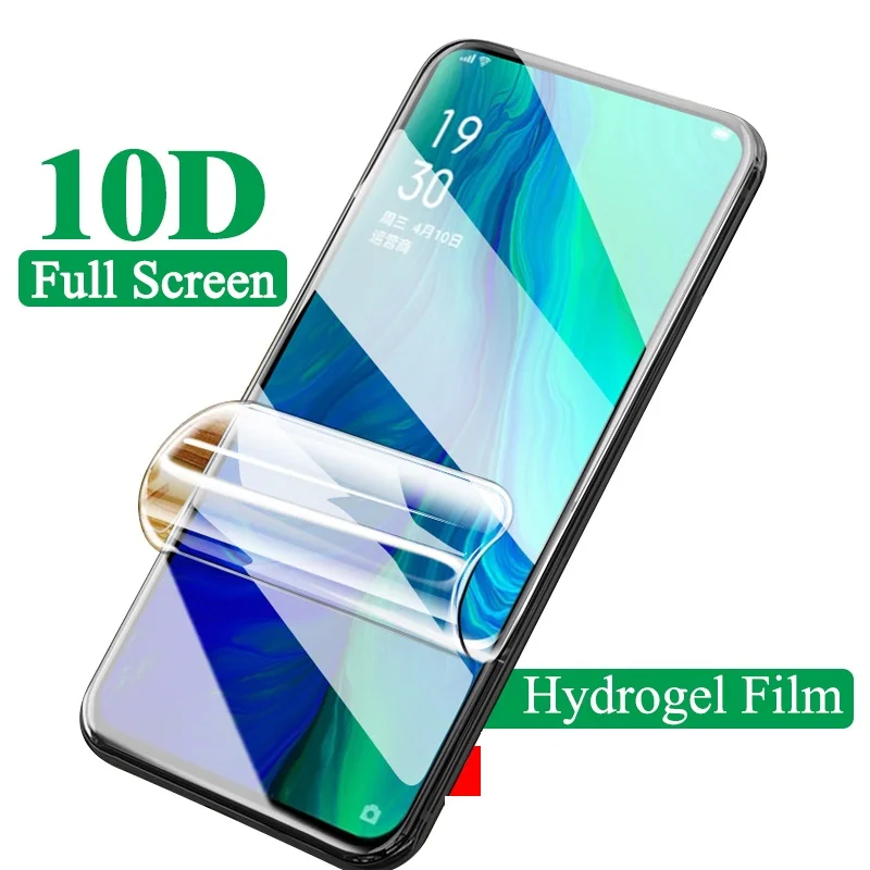 

Film For Oppo Reno 10x zoom CPH1919 Screen Protector full cover Hydration Film with tools Not Tempered Glass