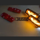 Автомобильные Внешние фонари, белые, желтые, красные автомобисветодиодный светодиодные боковые габаритные огни, указатели поворота для lada granta priora