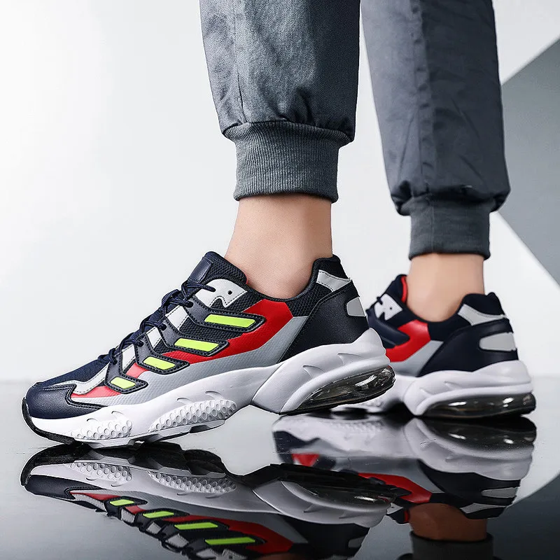 Новые весенние кроссовки амортизирующая спортивная обувь для мужчин дышащая
