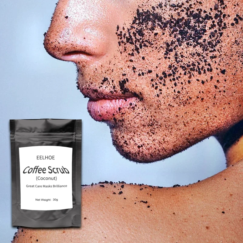 

30g/pcs Coffee Scrub Coconut Scent Body Scrub Cream Facial Dead Sea Salt For Exfoliating Whitening Moisturizing Anti Cellulite