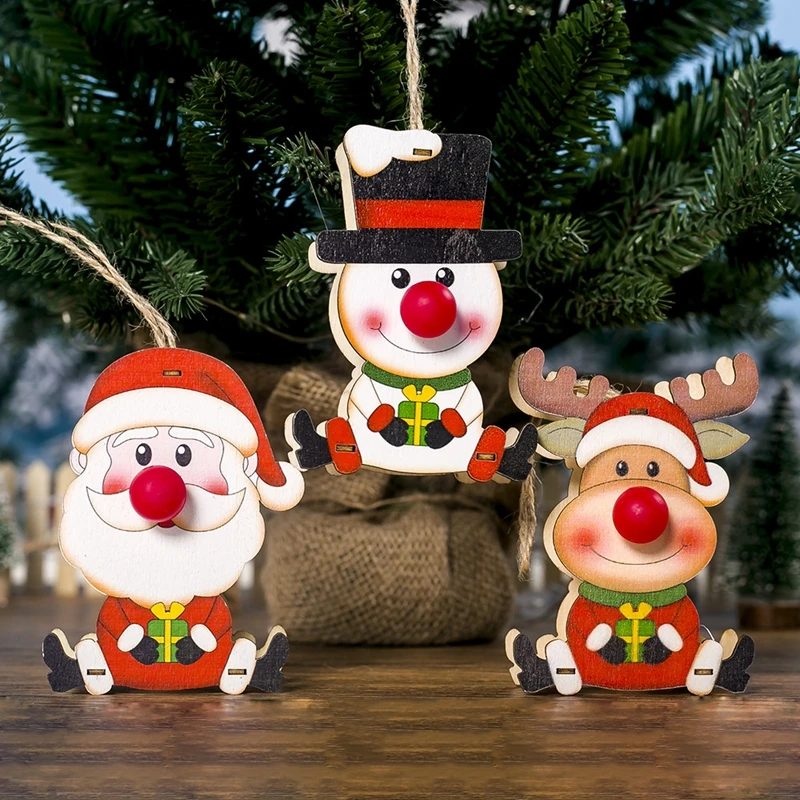 Led Christmas Ornaments Light Snowman Wedding Party Supplies Decoration for Home Kerst | Дом и сад