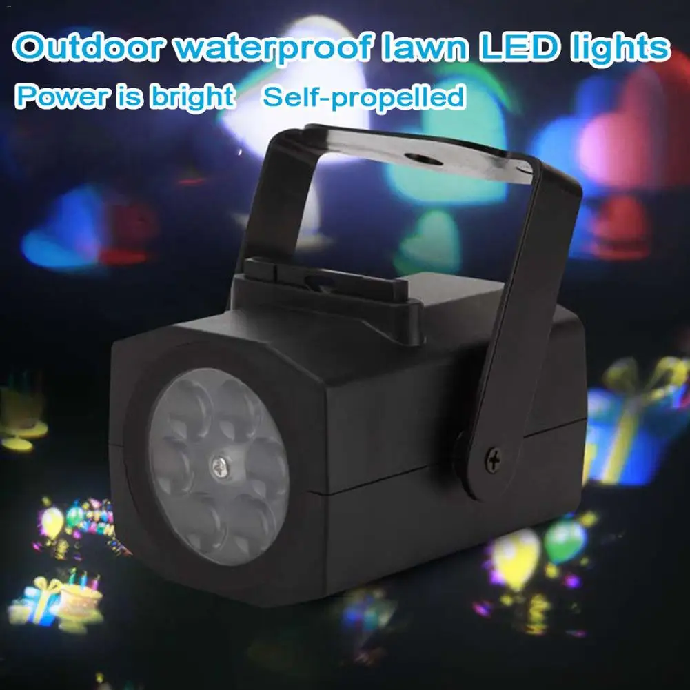 6 карт в наборе освещение с дизайном Снежинка уличный светодиодный ландшафтный