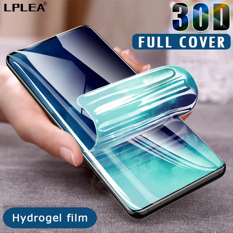 30D изогнутая мягкая Гидрогелевая пленка для Oneplus 7 Pro Защита экрана для Oneplus 6 6T 7T полное покрытие защитная пленка не стекло телефон защитное смартфон гидрогель